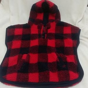 Cat & Jack Red/Navy Blue Vest size Girl's Medium